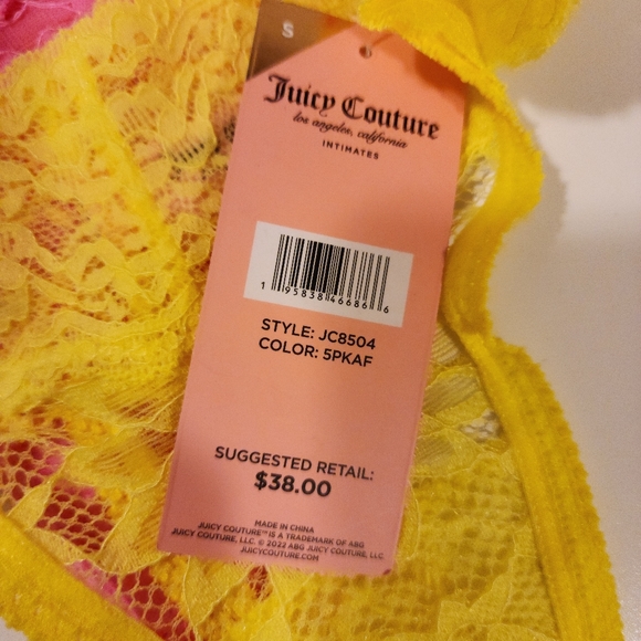 Juicy Couture NWT Thong Panties - Picture 7 of 7